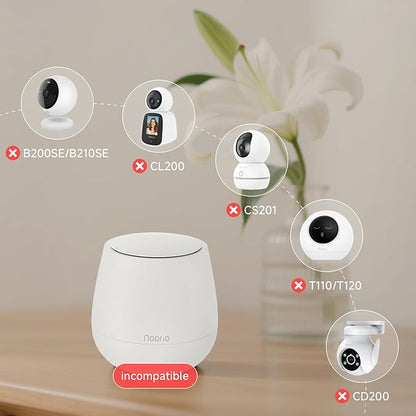 Noorio Hub, Compatible Devices (Only for Battery-Powerd Camera & Not Support B200-SE), 32G Local Storage with No Monthly Fee, Expand WiFi Coverage
