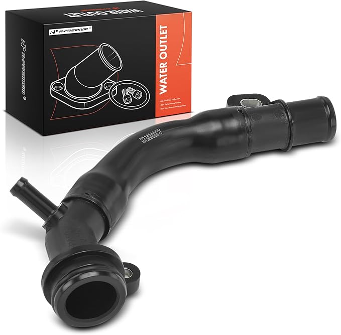 A-Premium Thermostat Housing Water Outlet Compatible with Smart - Fortwo 2008-2015