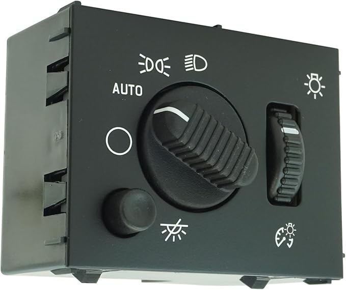 TRQ Headlight & Dome Light Dimmer Switch for Silverado Sierra Tahoe Yukon Avalanche Escalade NEW