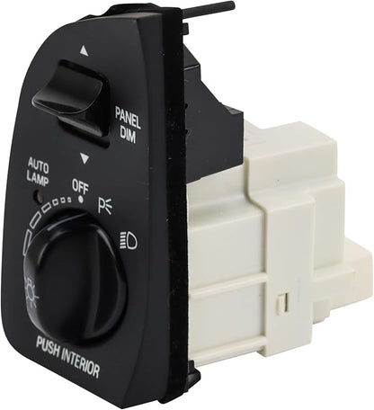 TRQ Headlight Switch Compatible with 1997 Ford Contour 1995-1997 Crown Victoria Mercury Grand Marquis