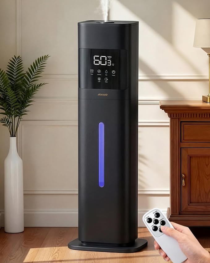 Humidifier Large Room, 2.1Gal/8L Cool Mist Humidifiers for Bedroom