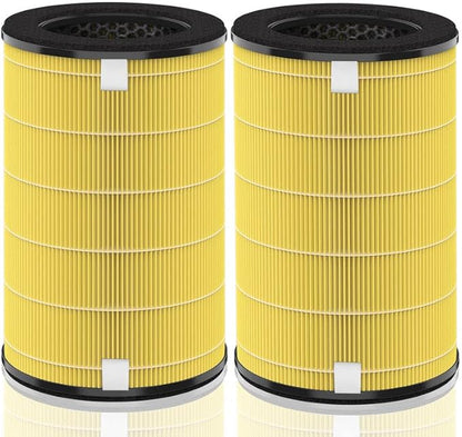 AP-T45 AP-T40FL Replacement Filter Compatible with 1461901 HoMedics Air Puri-fier Filter Replacement for AP-T40 AP-T40WT AP-T45WT H13 True HEPA Filters for Pet Care, 2-Pack