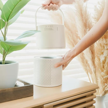 Hazel & House Compatible HEPA Air Purifier Replacement Filter Long-Life Mechanical HEPA Filter for Home, Bedroom & Office, Easy Install Filter for HH-Air-Purifier