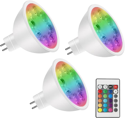 RGB MR16 and MR16 Smart Light Bulbs