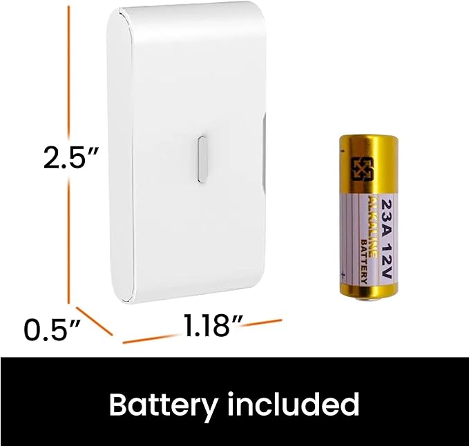 OSI Gen 2 Alarm Vibration Sensor Accessory (1 Pack) - Accessory for OSI Alarm System (Gen 2)