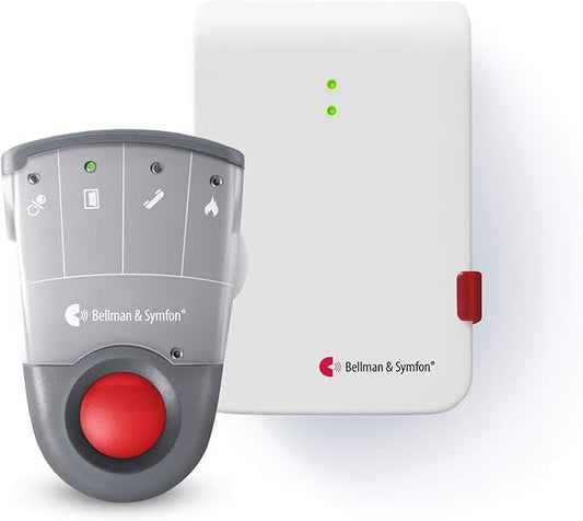 Bellman & Symfon Wireless Baby Cry Monitor with Pager Receiver – Smart Home Safety Alert System for Deaf and Hard of Hearing – Baby Audio Alarm with Transmitter – Expandable No WiFi Baby Monitor Kit