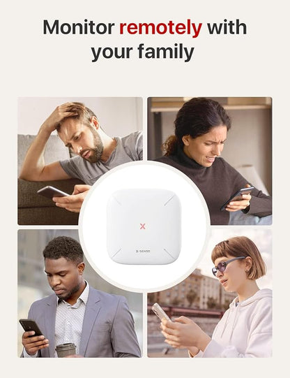 X-Sense Smart Home Base Station, 2.4 GHz Wi-Fi Required, Enhance Your Home Safety Network with Up to 50 Devices, Model SBS50