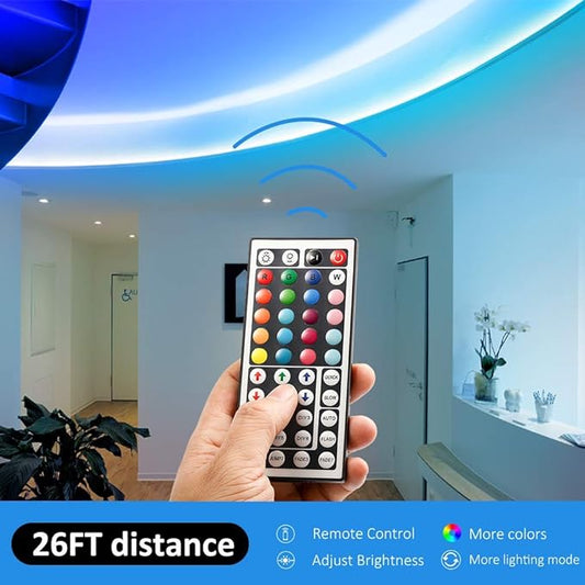 44 Key RGB LED Light Strip Remote Controller Led Light Remote Replacement for SMD 5050 2835 3528 Led Strip Lights