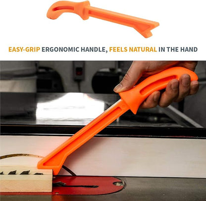 POWERTEC Push Block & Push Stick Fits Table Saw, Router Table, Band Saw & Jointer, Ergonomic Handles, Max Grip, Wood Pusher Reduces Kickback & Increases Safety for Wood working Accessories. 5PK(71009)