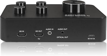Sound Town 16 Channels Wireless Microphone Karaoke Mixer System, Supports HD ARC, Optical (Toslink), Smart TV, Media Box, PC, Bluetooth, Soundbar, Receiver, AUX (SWM15-PROS)