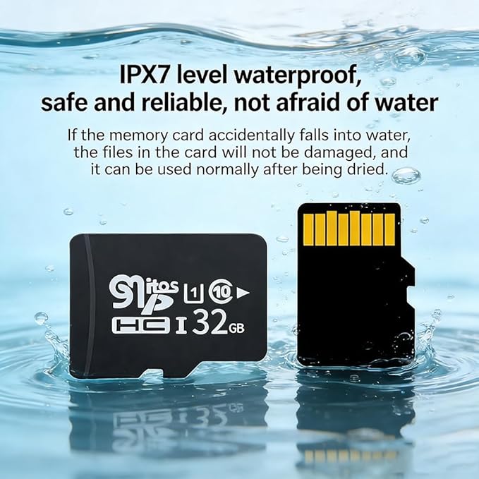1 32GB/64GB Memory Card, high Durability IF Card, Suitable for Driving recorders and Security Cameras, Supports 4K Video Recording (32, GB)