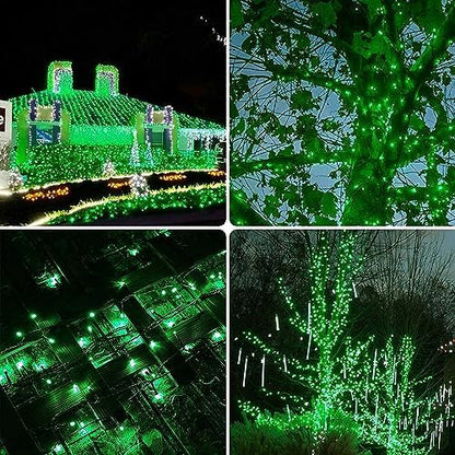 Connectable 88Ft 240LED Christmas String Lights Outdoor Indoor, Green