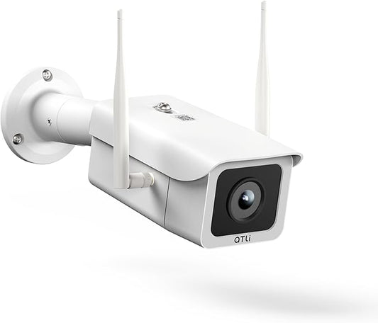 ATLI Time Lapse Camera Outdoor Construction Dual Band Wi-Fi 1080P APP Control Remote Access Flexible Schedule Pre-Installed 128GB Memory Card Timelapse Recording Video Camera for Jobsite