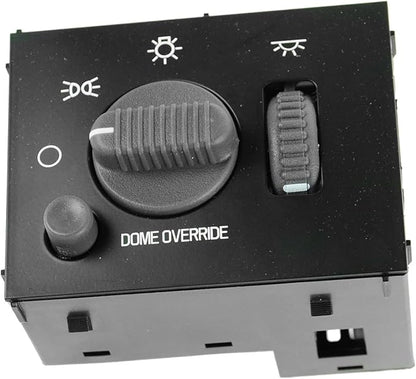 TRQ Headlight Dimmer Switch for 99-02 Chevy GMC Truck SUV Sierra Silverado Yukon