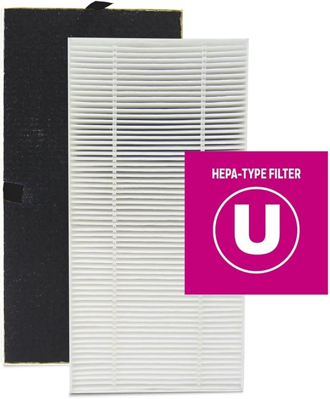 Honeywell HEPA-Type Air Purifier Filter,U – for HHT270 and HHT290 Series,(Pack of 4)