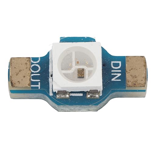 10Pcs LED Module, High Brightness Smart RGB LED, Energy Saving Lightweight Decorative Back Light, Individually Addressable LED Light Module 5V