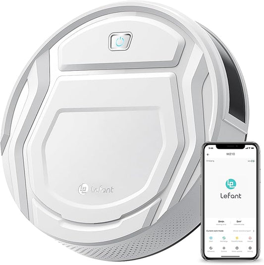 Lefant Robot Vacuums, 2200Pa Strong Suction, 120 Min Runtime