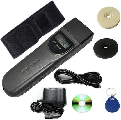 Guard Tour Guard Patrol System with 30pcs Site Checkpoint LCD Screen RFID Inductive Security Patrol Wand 5 Guard ID Tag Easy Use Software