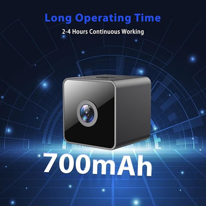 2026 Mini Wireless Security Camera 1080P HD Small Magnetic Home WiFi Micro Camera Nanny Cam with Motion Detection Cloud & SD Storage Night Vision Tiny Cameras Wide Angle for Home Baby Office Indoor