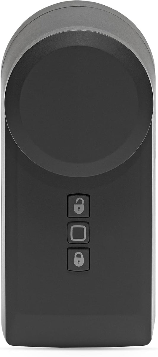 Homematic IP Door Lock Drive, Anthracite, Smart Home, Electronic Door Lock, Smart Lock Retrofittable without Conversion, Door Opener Controllable via App, Alexa & Google Home, 160555A0 | Smart Home, Electronic Door Lock, Smart Lock Retrofittable, Door ...