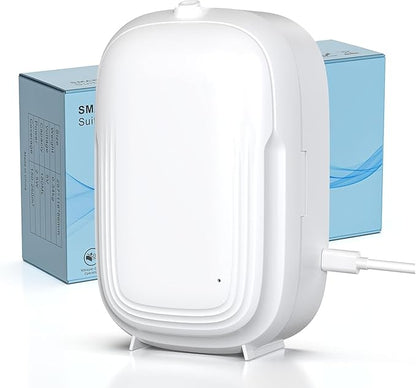 Waterless Essential Oil Diffuser,Home Hotel Aromatherapy,Cold Air Scent Diffuser with Smart APP & 3 Timer,1500 sq.ft Coverage| Whole House Oil Diffusers for Office,Room,On Wall,150ML-Quite,Gift-White