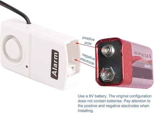 Automatic Power Cut Failure Alerter, LED Flash Indicator 120dB Smart Warning Siren 220V