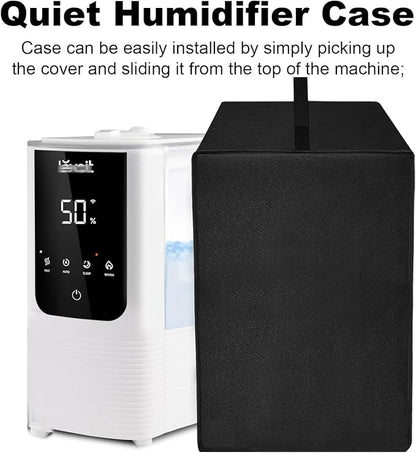 Dust Cover for LEVOIT Humidifiers for Bedroom Home, Smart Warm and Cool Mist Air Humidifier,Heavy Duty Dustproof Anti-Static Nylon Case for OasisMist4.5L Humidifier Protective Cover (Black)