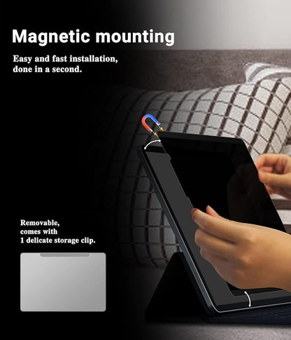 Magnetic 4 Way Privacy Screen for iPad 10.2-Inch (2021/2020/2019 Release, 9/8/7 Generation),Removable iPad Anti Blue Light Glare Anti Fingerprint Screen Protector Privacy Filter