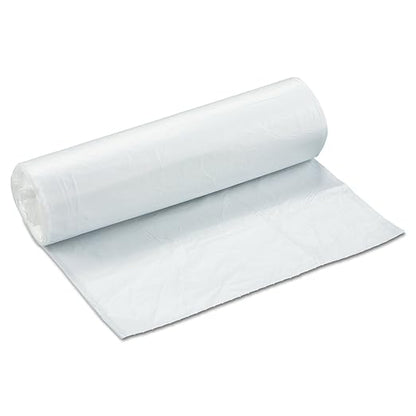 Inteplast Group IBS VALH3340N13 HDPE Can Liner, 33 Gallon, 33" x 39", 0.43 Mil, Star Seal, Natural, 500 Pack (20 Rolls of 25 Bags)