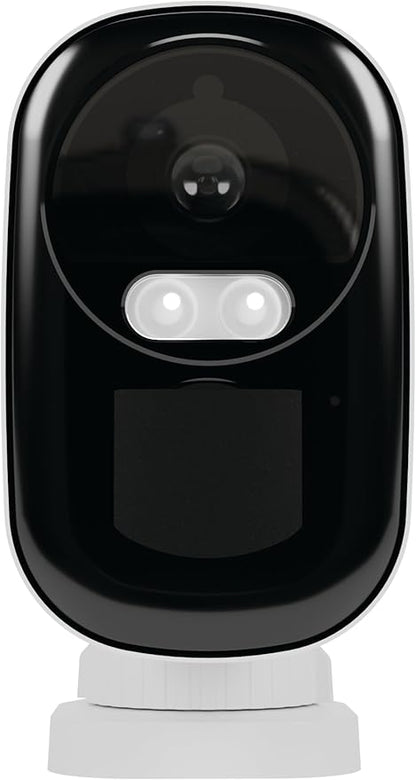 Lorex Connect 2K Wi-Fi Battery-Powered Spotlight Camera | New APP | Motion Detection | Color Night Vision | Flexible Storage: MircoSD (not Included) or Cloud | Versatile mounting | IP66 Weatherproof