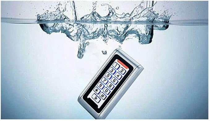 Indoor Outdoor Install Waterproof 1 Door Access Control System Metal Keypad Reader RFID PIN Code Open 600LBS Magnetic Lock 110V Power Supply Box Management Software APP Remote Open Door