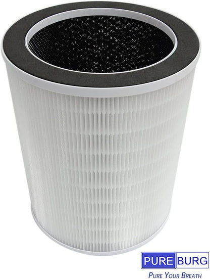 PUREBURG Replacement Filter Compatible With ONE Products Neo(OSAP01) & Athena (OSAP02) Smart Air Purifiers,H13 True HEPA 3-Stage Filtration