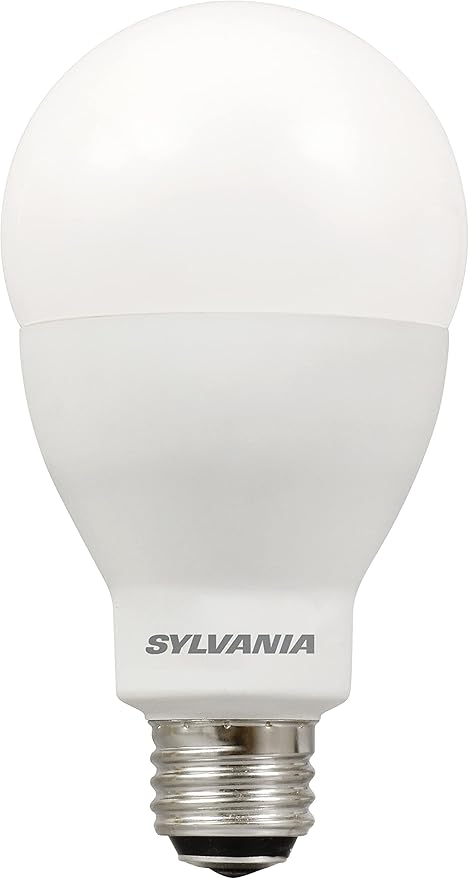 Sylvania A21 LED Light Bulb, 3 Way, 50W/ 100W/ 150W, 13 Year, Non-Dimmable, Up to 2600 Lumens, 5000K, Daylight - 1 Pack (79770)