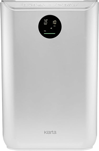 Air Purifier for Large Room - Up to 2775 ft² - Smart WiFi App - Ultra Quiet 24 dB - Air Purifiers for Home Pets - Removes Allergens, Smoke & Pet Odors - 99.97% Particle Filtration - Klarta Stor