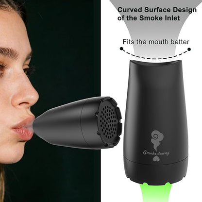 Portable Personal Air Filter On-the-Go Ready Design Replaceable filter cartridge Biodegradable & Up to 500+ Uses