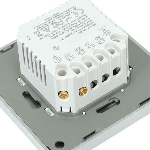 with Remote Control and Timer (White)