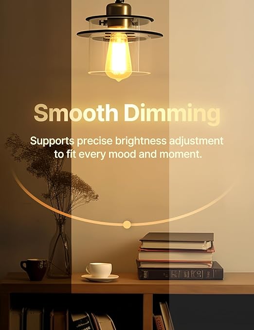 MOES 3 Way Smart Star Ring Dimmer Switch, 2.4GHz WiFi Dimmable Light Switch,Neutral Wire Required, Smart Life APP Remote Control, Works with Alexa & Google Assistant, Timer & Schedule White 3 Gang