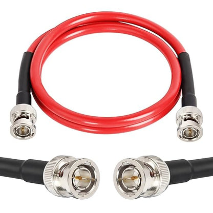 XRDS -RF 3FT SDI Cable - 75 Ohm RG59 BNC Male Cable for 4K 1080P 3G/6G HD SDI Camera Monitor Video Recorder SDI to HDMI Converter Splitter Security Camera