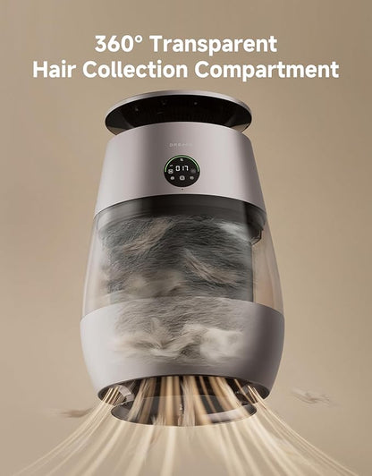 ‌Dreame Pet Air Purifier, 1346 ft² for Home Large Room, NeverChange 5.4-Year Filters for Odor Purification, 360° Visual Collection of Hair, ‌Pet-Friendly Design, APP & Voice Control, AP10-Gold