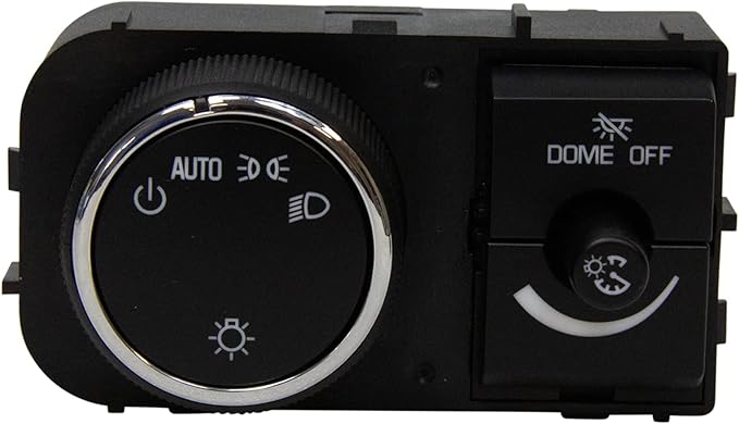 TRQ Headlight Switch Compatible with GM Silverado Sierra Pickup Suburban Tahoe Yukon SUV New