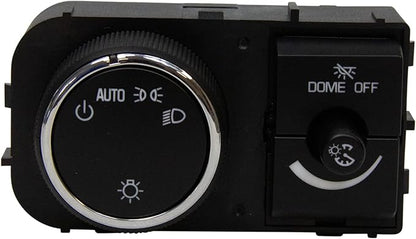 TRQ Headlight Switch Compatible with GM Silverado Sierra Pickup Suburban Tahoe Yukon SUV New