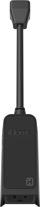 iHome iSP100 Wifi Outdoor Smart Plug, Water Resistant Featuring Alexa, Google Assistant and Siri Voice Control OPEN BOX