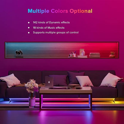 BTF-LIGHTING WS2812B WS2811 WS2813 WS2815 1903 SP602E Bluetooth Controller with 4 Signal Outputs for LED Module Pixel Strip String Light Andriod iOS APP/RF Remote/Trigger Control