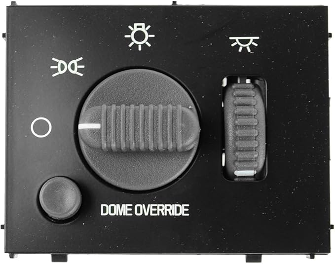 TRQ Headlight Dimmer Switch for 99-02 Chevy GMC Truck SUV Sierra Silverado Yukon
