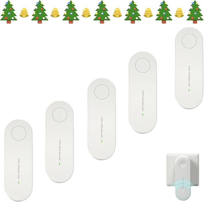 Air Purifier For Mold,2026 New Mag Air Remover Plug In Quiet Purifier, For Bedrooms, Toilets, Closets, Pet Room, Office (White)
