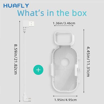 Huafly Outlet Wall Mount for Blink Sync Module Core, Outdoor&Indoor Blink Sync Module Mount No Drilling No Messy