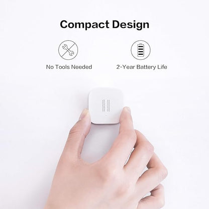 Aqara Zigbee Vibration Sensor, Wireless Mini Glass Break Detector for Alarm System, Home Automation, Requires Aqara Hub (not 3rd-Party), Compatible with Apple HomeKit, Alexa, IFTTT, Home Assistant