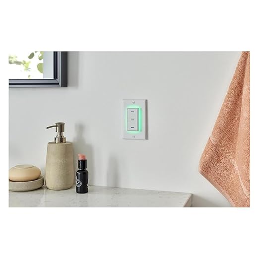 NuTone BIAQWC100P Overture Smart Air Quality Wall Control