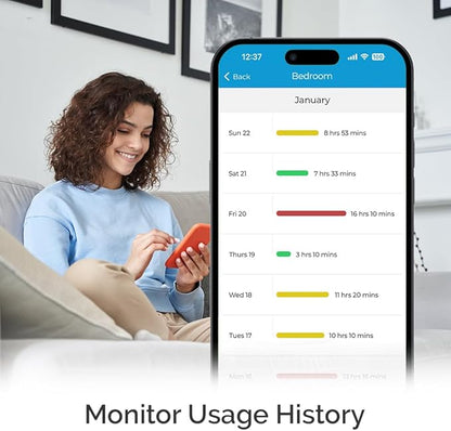 Breez Lite | Smart AC Controller for Mini-Split, Window & Portable Air Conditioners & Heat Pumps | Free App, No Subscriptions | Alexa, Google, Siri Shortcuts, SmartThings, IFTTT (Black)