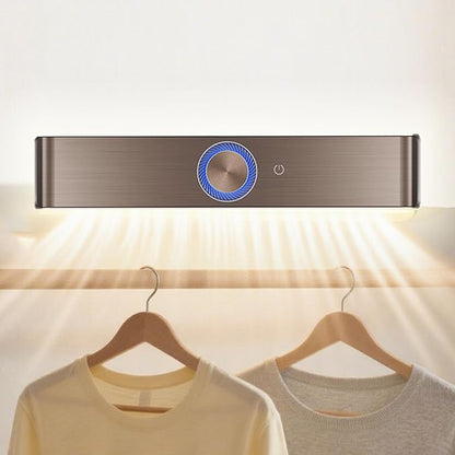 TEENKON Small Air Purifier for Armoires, Quiet Oder Eliminator, Portable and Long Hour Clothes Care Machine, Air Cleaner for Home, Wardrobe, Bedroom, Bathroom, Shoe Cabinet
